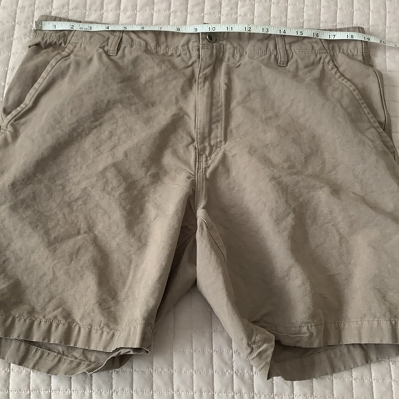 Taylor Stitch Waist Size 38 Cotton Linen Blend Shorts - Picture 4 of 7